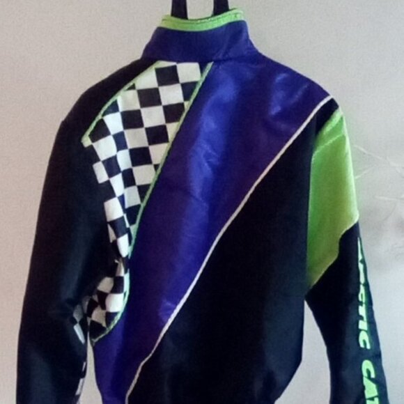 Vtg  Arctic Cat Jacket Men's Team Sno Pro 2 In 1 Size  L Made In USA - Picture 13 of 15